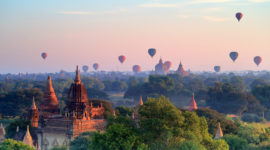 Ballon over Bagan