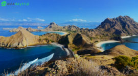 Komodo Dragon Island - one of the most famous destinations of Indonesia.