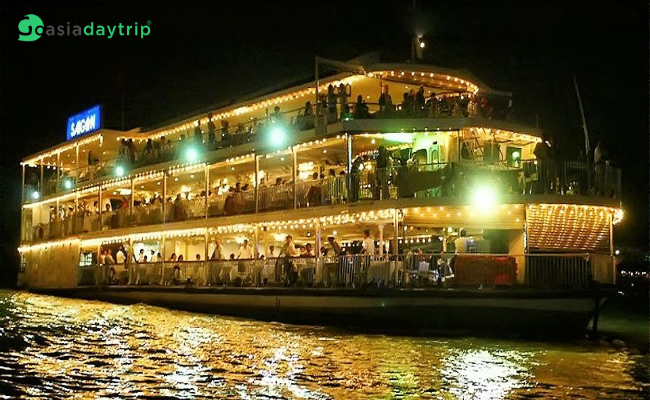 Dinner cruise down Saigon River - Gadt Travel