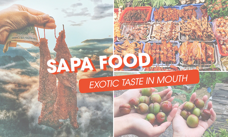 Sapa Food Blog - TOP 10 exotic tastes attack you - Gadt Travel