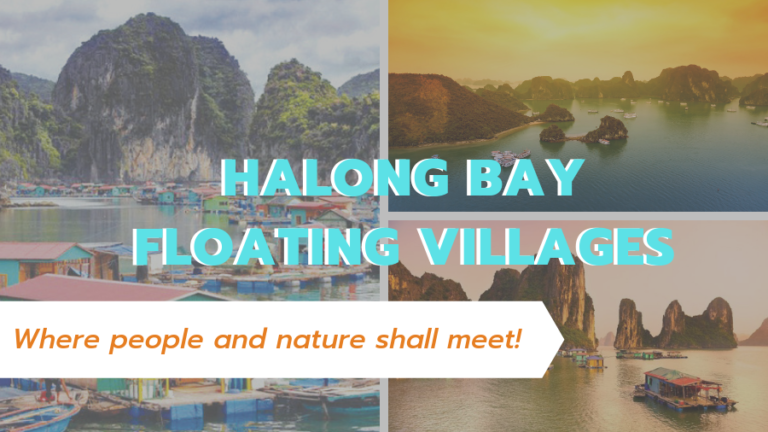 halong bay floating villages